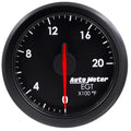 AutoMeter black gauge