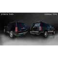 CORSA Performance cat-back exhaust detail