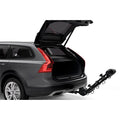 Thule roof rack installed view