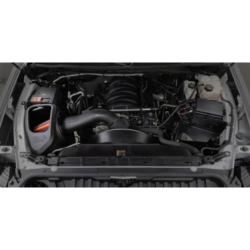 K&N Engineering silver cold air intake