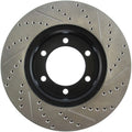 Stoptech auto part close-up