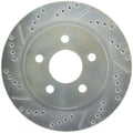 Stoptech auto part installed view