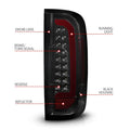 ANZO tail light close-up