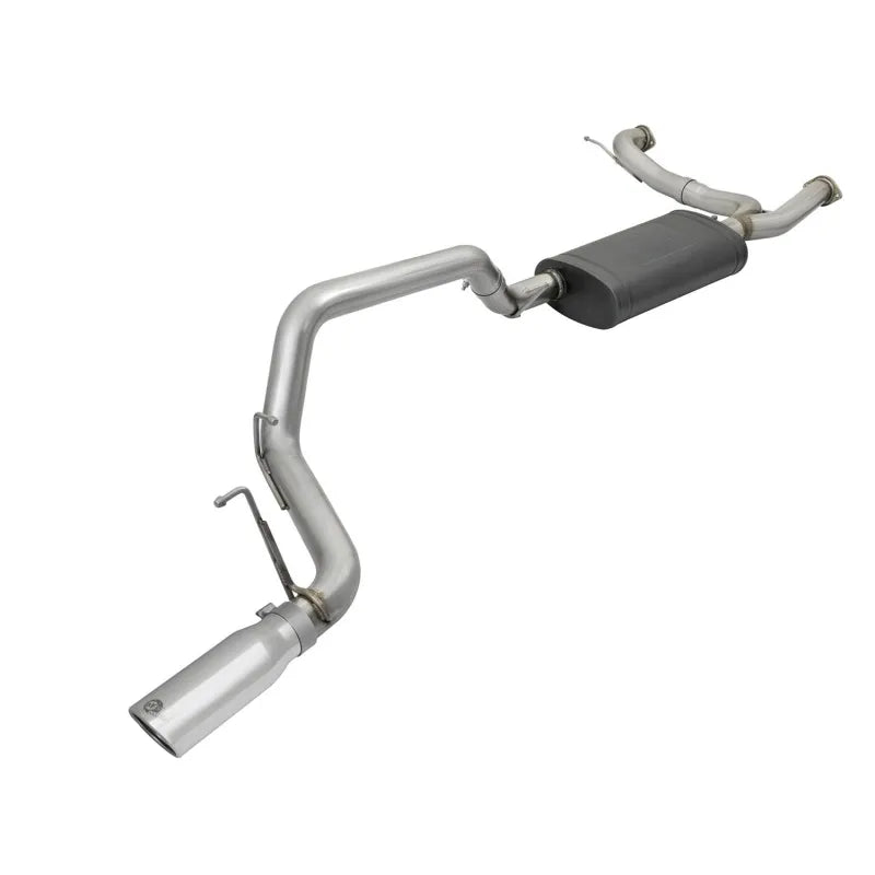 aFe polished cat-back exhaust