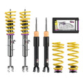 KW coilovers close-up