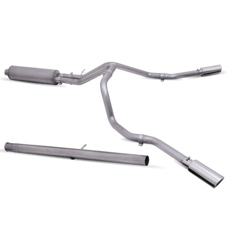 Gibson silver cat-back exhaust