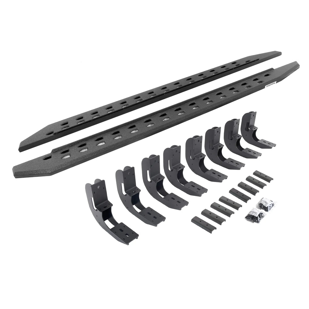 Go Rhino silver roof rack