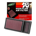 K&N Engineering air filter close-up