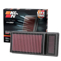 K&N Engineering air filter installed view