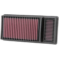 K&N Engineering air filter installed view