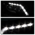 SPYDER headlights installed view