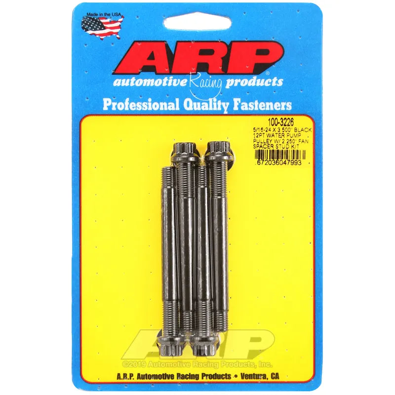ARP black spacers