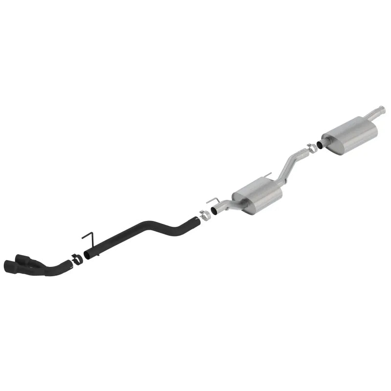 Borla black cat-back exhaust