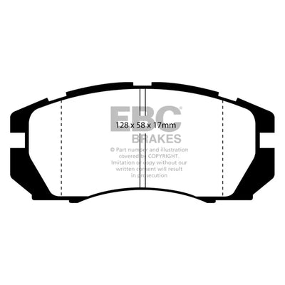 EBC blue auto part