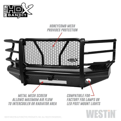 Westin black bumper