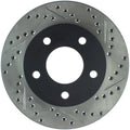 Stoptech auto part installed view