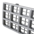 1980 C/K GRILLE W/ BOWTIE - GREY