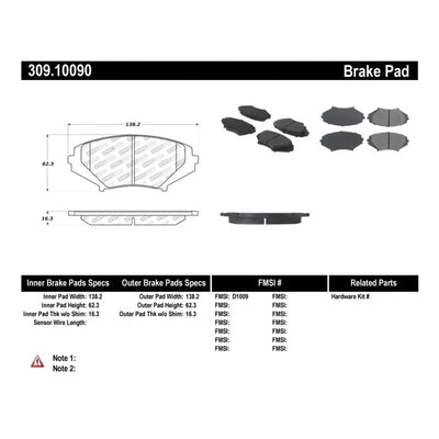 Stoptech auto part