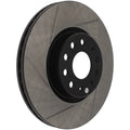 Stoptech auto part close-up