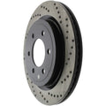 Stoptech auto part installed view