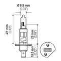 Hella auto part close-up