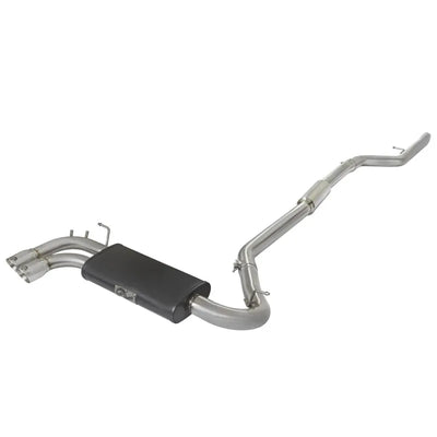 aFe polished cat-back exhaust