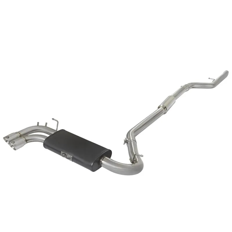 aFe polished cat-back exhaust