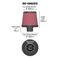 K&N Engineering red air filter