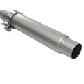 aFe cat-back exhaust installed view