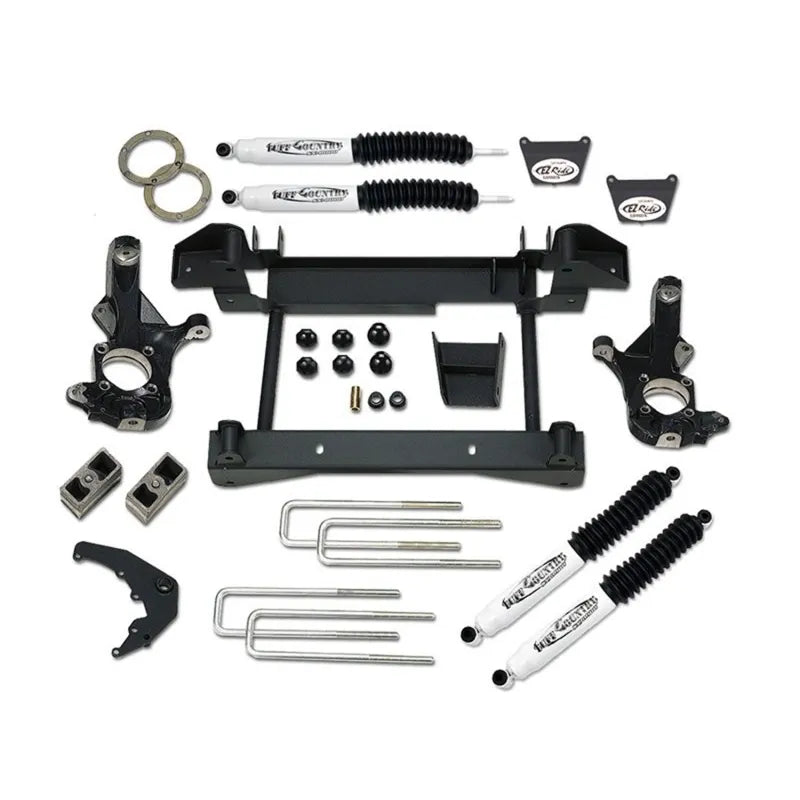 Tuff Country silver shock absorber