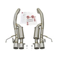 aFe axle-back exhaust detail