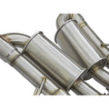 aFe axle-back exhaust close-up