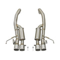 aFe axle-back exhaust close-up