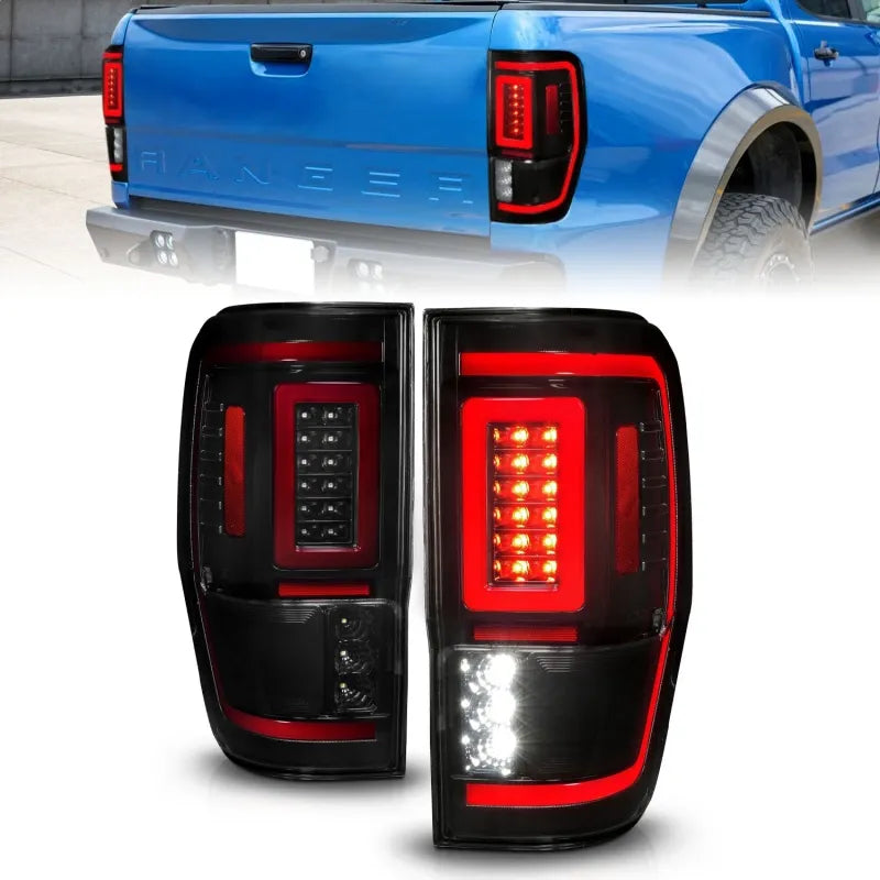 ANZO black tail light