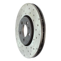 Stoptech auto part close-up