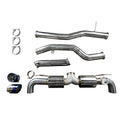 Injen cat-back exhaust installed view