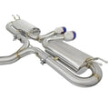 aFe cat-back exhaust installed view