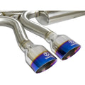 aFe cat-back exhaust detail