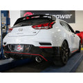 aFe cat-back exhaust close-up