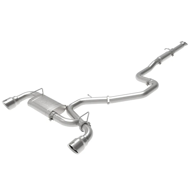 aFe polished cat-back exhaust