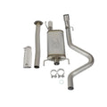 aFe cat-back exhaust close-up
