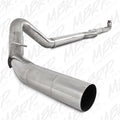 MBRP downpipe installed view