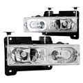 ANZO headlights detail