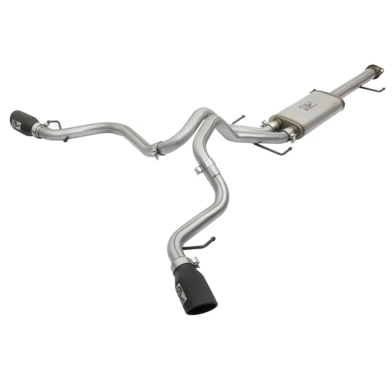 aFe black cat-back exhaust