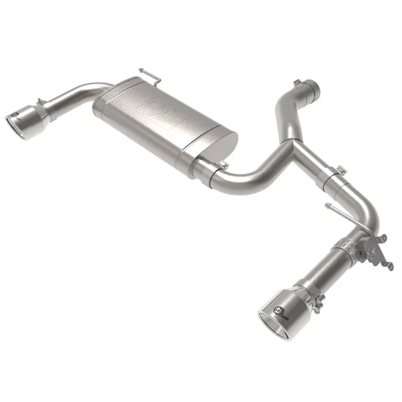 aFe polished axle-back exhaust