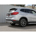 aFe axle-back exhaust close-up