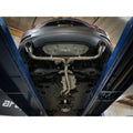 aFe cat-back exhaust close-up