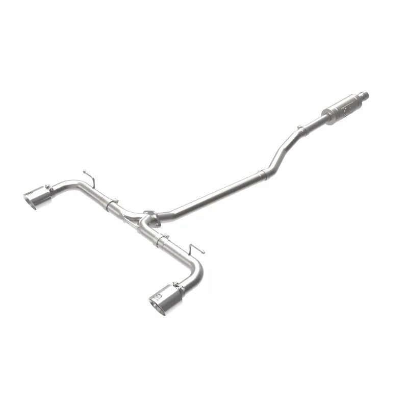 aFe polished cat-back exhaust