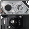 SPYDER headlights installed view