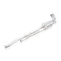 Stainless Works cat-back exhaust close-up